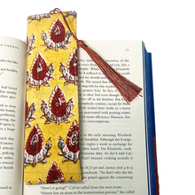 Load image into Gallery viewer, Handmade Block Printed Fabric Bookmarks with Tassel, Ethically Handmade in India