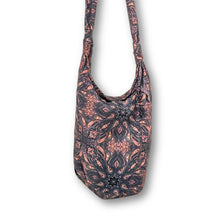 Load image into Gallery viewer, Vibrant crossbody sling handbag with knotted strap