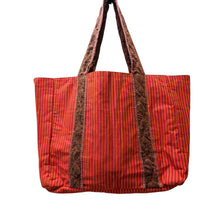 Load image into Gallery viewer, Large sari market tote bags