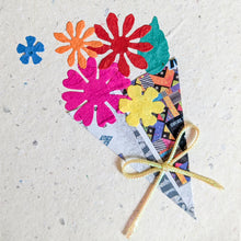 Load image into Gallery viewer, Handmade Recycled Paper Greeting Cards – Pack of 5
