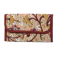 Load image into Gallery viewer, Quilted Block Printed Cotton Pouches