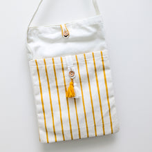 Load image into Gallery viewer, Handmade Cotton Canvas Crossbody Sling Bag