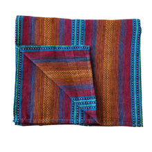 Load image into Gallery viewer, Soft cotton striped scarves, handwoven in Nepal