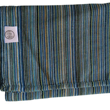 Load image into Gallery viewer, Soft cotton striped scarves, handwoven in Nepal