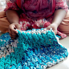 Load image into Gallery viewer, Chunky knit cushion covers, 18x18in 46x46cm, ethically handmade in Bangladesh
