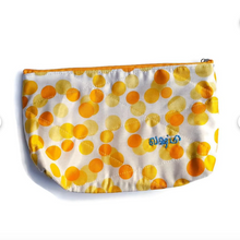 Load image into Gallery viewer, Yellow_spotty_wash_bag