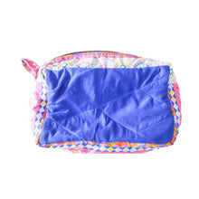 Load image into Gallery viewer, Large colourful upcycled sari box pouches