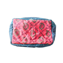 Load image into Gallery viewer, Large colourful upcycled sari box pouches