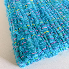 Load image into Gallery viewer, blue woven fabric a5 notebook