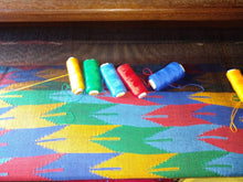 Load image into Gallery viewer, Dhaka pouch, ethically handwoven in Nepal - Shakti.ism | शक्तिवाद