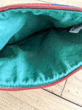 Load image into Gallery viewer, Dhaka pouch, ethically handwoven in Nepal - Shakti.ism | शक्तिवाद