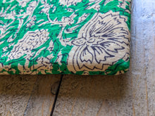 Load image into Gallery viewer, Handmade book/ e - reader sleeve with pocket, Nepali cotton - Shakti.ism | शक्तिवाद