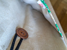 Load image into Gallery viewer, Handmade book/ e - reader sleeve with pocket, Nepali cotton - Shakti.ism | शक्तिवाद