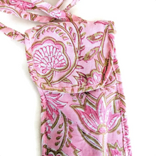 Load image into Gallery viewer, close up view of imperfect pink mobile purse