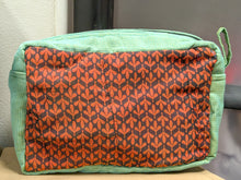 Load image into Gallery viewer, Large colourful upcycled sari box pouches