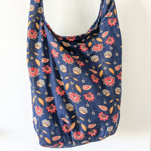 Load image into Gallery viewer, Vibrant crossbody sling handbag with knotted strap