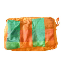 Load image into Gallery viewer, Large colourful upcycled sari box pouches