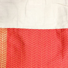 Load image into Gallery viewer, Half sari, half cotton tote bag, ethically handmade in India