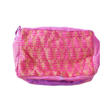 Load image into Gallery viewer, Large colourful upcycled sari box pouches