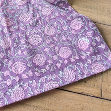 Load image into Gallery viewer, Block Printed Cotton Tote Bag: Ethically Handmade in India