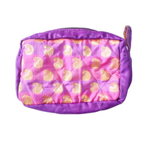 Load image into Gallery viewer, Large colourful upcycled sari box pouches