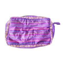 Load image into Gallery viewer, Large colourful upcycled sari box pouches