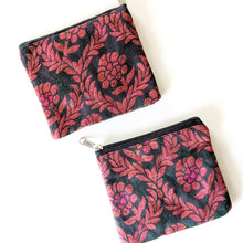 Load image into Gallery viewer, colourful sari pouches