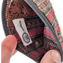 Load image into Gallery viewer, inside colourful sari pouch