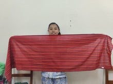 Load image into Gallery viewer, Soft cotton striped scarf, handwoven in Nepal - Shakti.ism | शक्तिवाद
