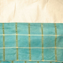 Load image into Gallery viewer, Half sari, half cotton tote bag, ethically handmade in India