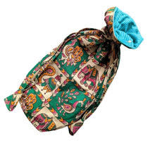 Load image into Gallery viewer, The perfect reusable gift bag, Handmade Kalamkari Cotton Pouch, Bottle Gift Bag - Shakti.ism | शक्तिवाद