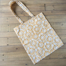 Load image into Gallery viewer, Block Printed Cotton Tote Bag: Ethically Handmade in India
