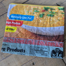 Load image into Gallery viewer, Recycled rice bag zipper pouches