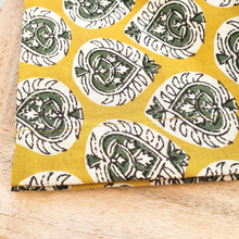 Load image into Gallery viewer, Bagru block - printed placemats set of 2, handmade table mats - Shakti.ism | शक्तिवाद