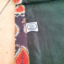 Load image into Gallery viewer, Bagru paisley block - printed placemats set of 2, handmade table mats - Shakti.ism | शक्तिवाद