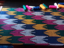 Load image into Gallery viewer, Dhaka pouch, ethically handwoven in Nepal - Shakti.ism | शक्तिवाद