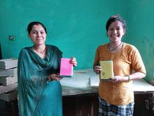 Load image into Gallery viewer, Eco friendly Lokta paper pocket notebook - Shakti.ism | शक्तिवाद