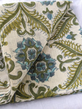 Load image into Gallery viewer, Hand block printed scarf, Indian cotton - Shakti.ism | शक्तिवाद