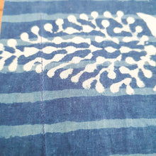 Load image into Gallery viewer, Indigo block - printed placemats set of 2, handmade table mats - Shakti.ism | शक्तिवाद