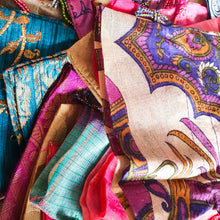 Load image into Gallery viewer, Large sari gift bags with drawstring - Shakti.ism | शक्तिवाद