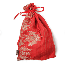 Load image into Gallery viewer, Large sari gift bags with drawstring - Shakti.ism | शक्तिवाद