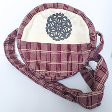 Load image into Gallery viewer, Round sari shoulder bag - Shakti.ism | शक्तिवाद