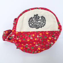 Load image into Gallery viewer, Round sari shoulder bag - Shakti.ism | शक्तिवाद