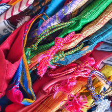 Load image into Gallery viewer, Sari gift bags with drawstring - Shakti.ism | शक्तिवाद