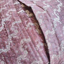 Load image into Gallery viewer, Silk sari cushion cover, mocha - Shakti.ism | शक्तिवाद