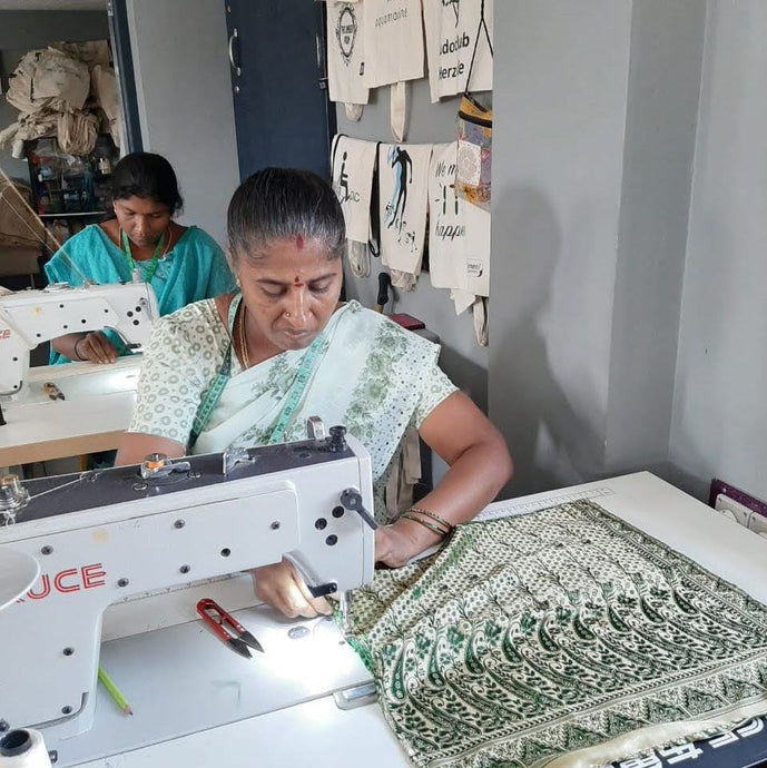 Next up: A women’s empowerment project to train 10 tribal and disabled Indian women in tailoring, with ongoing employment