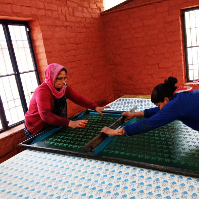 The art of screen printing: How women artisans are reviving a timeless craft.