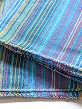 Load image into Gallery viewer, Soft cotton striped scarf, handwoven in Nepal
