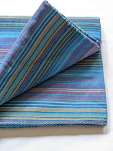 Load image into Gallery viewer, Soft cotton striped scarf, handwoven in Nepal
