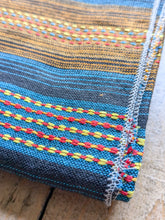 Load image into Gallery viewer, Soft cotton striped scarf, handwoven in Nepal
